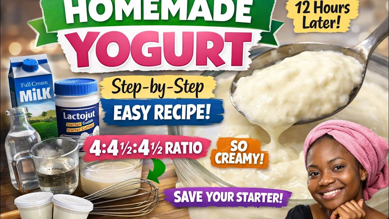 How to make yogurt for parfait at home. Simple method and recipe 