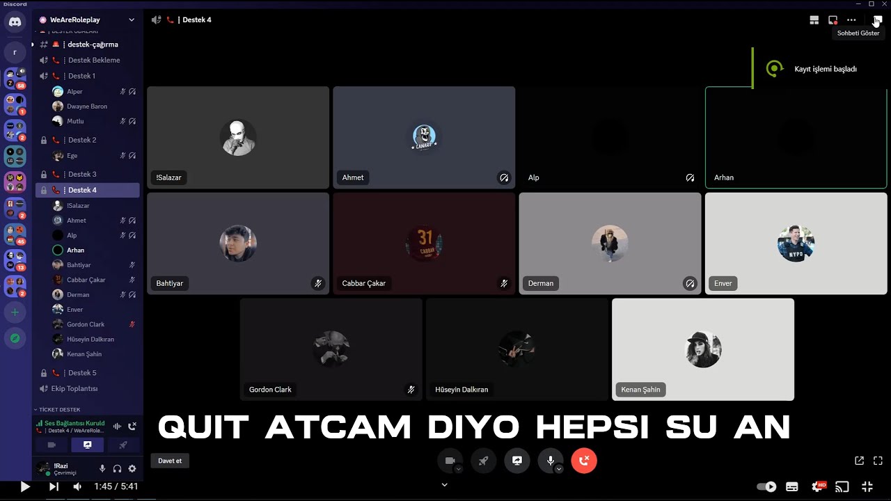 QUİT ATCAM DİYO HEPSİ ŞU AN #dllboyz #warp