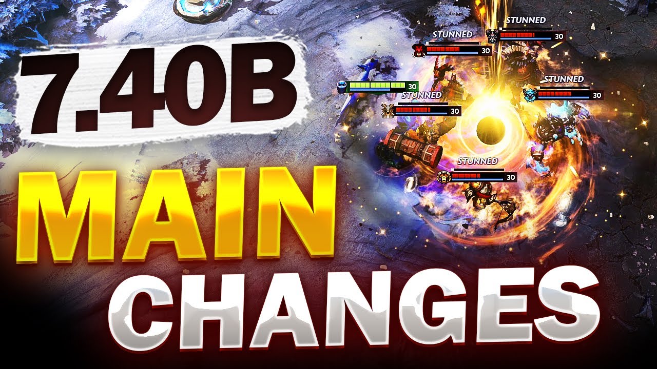 Dota 2 NEW 7.40b Patch - Main Changes!