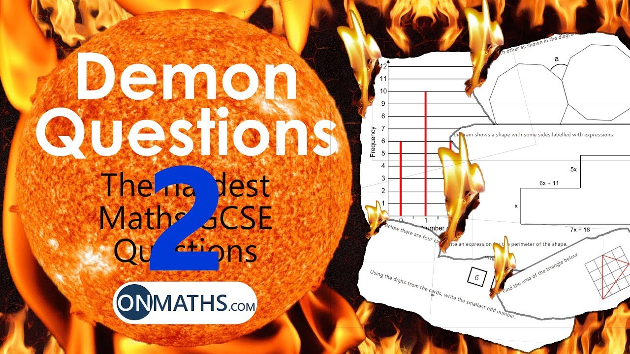 Калькулятор Demon 2 Foundation — сложные вопросы по математике для экзамена GCSE (OnMaths Demon)