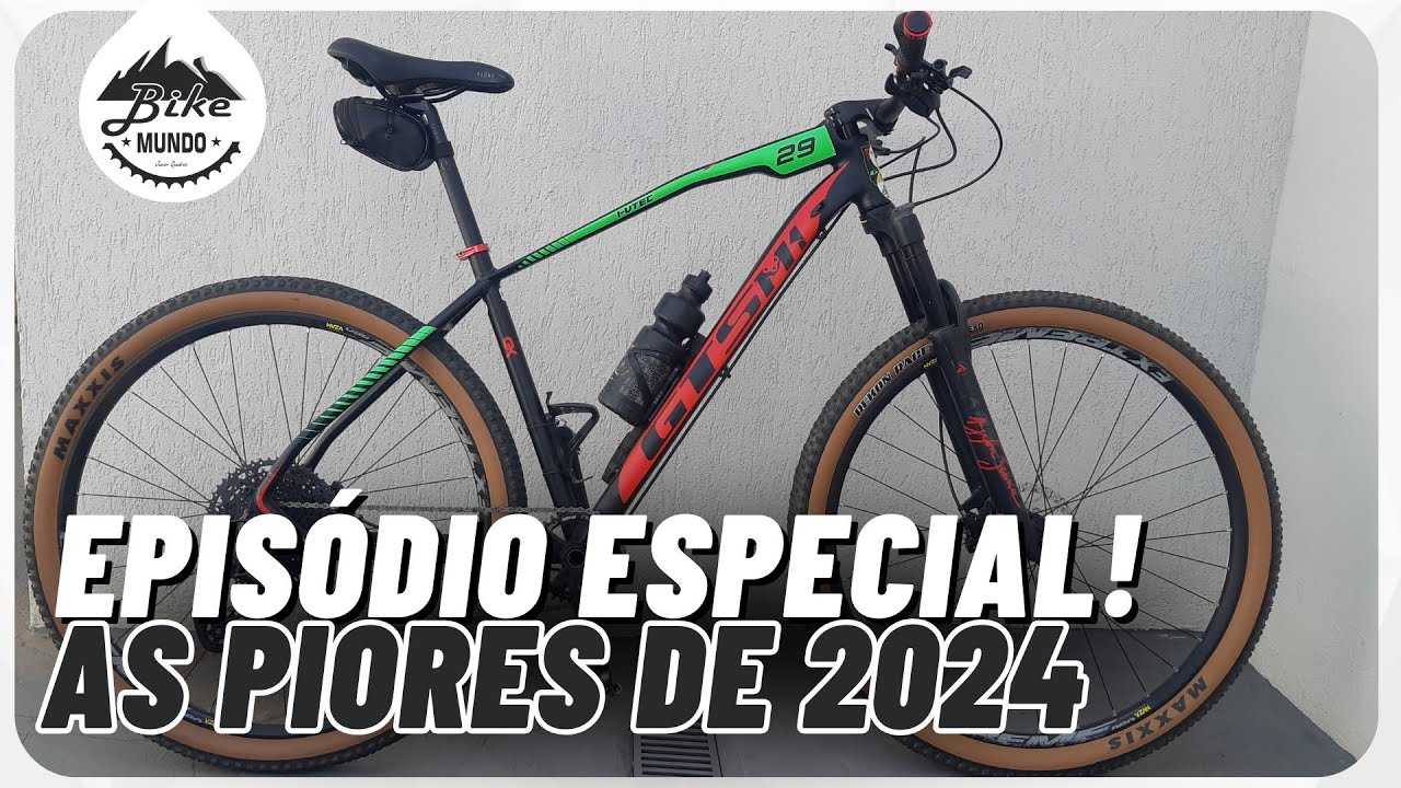 BIKE DOS INSCRITOS ESPECIAL! PIORES DE 2024 (PT 1) | BIKE MUNDO