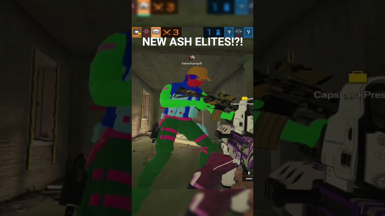 Ex R6 Developer LEAKS Unreleased Ash Elite Skins! #r6 #r6siege