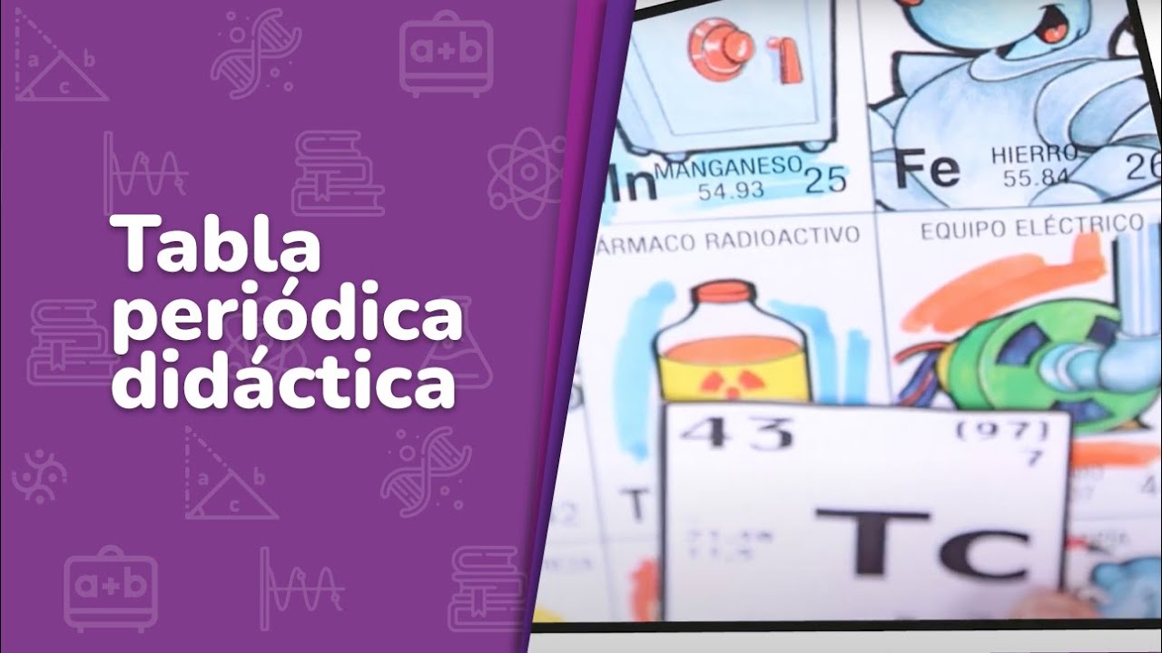 Tabla periódica didáctica •  Saberes y pensamiento científico • 3er grado | Video detonador