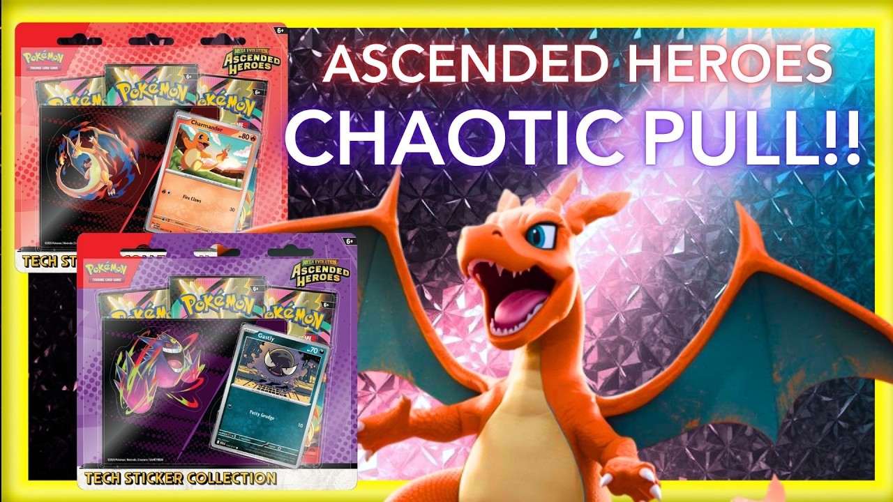 CHAOS PULLS! 🤯 Opening ASCENDED HEROES Packs with INSANE LUCK! TONS OF HITS