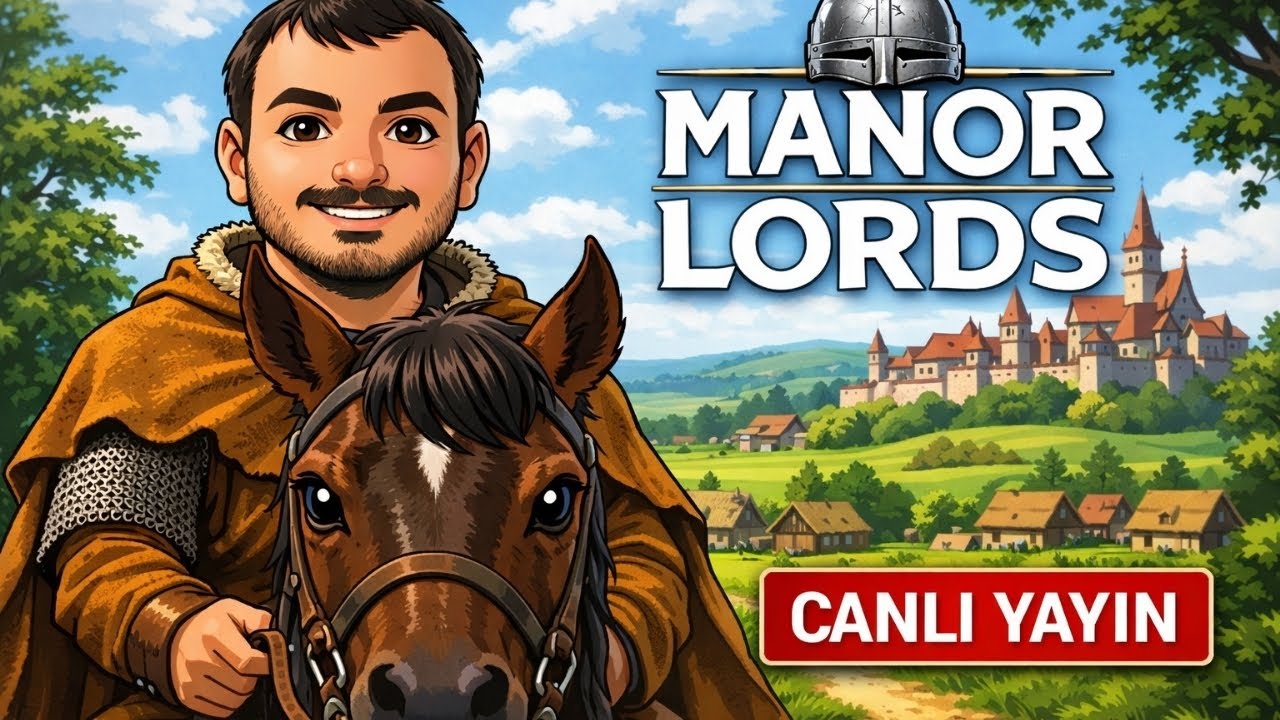 MANOR LORDS CANLI 🔴 | Orta Çağ’da Kendi Krallığımızı Kuruyoruz