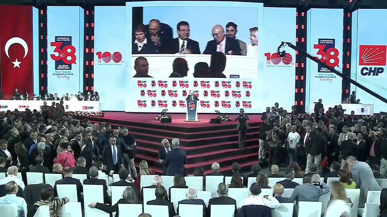 Partimizin 38. Olağan Kurultayı | İkinci Yüzyılda Demokrasi ve Birlik Kurultayı