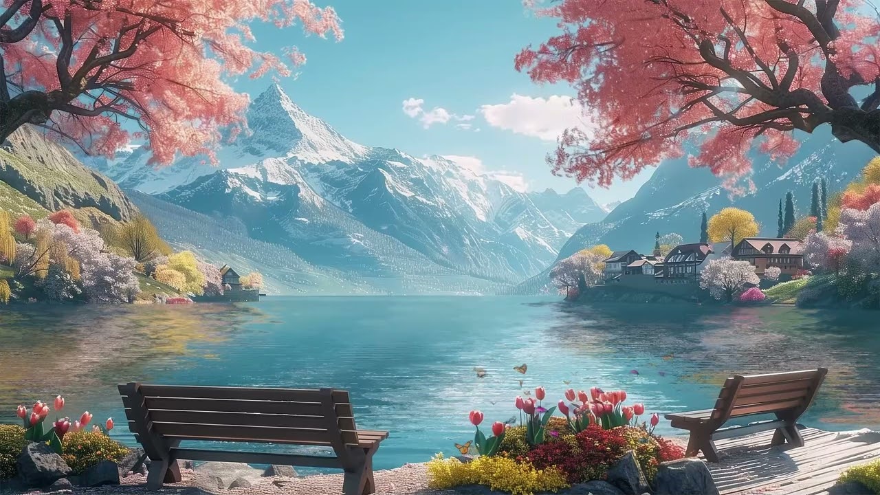 🎹 Sakin Piyano ve Büyüleyici Manzara | Ruhunuzu Dinlendiren Müzik 🌿✨
