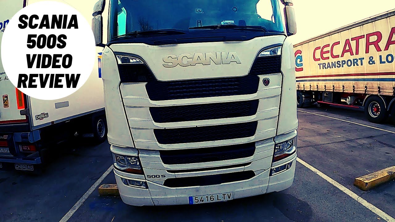 Scania S500 Video Review! #truckdriver #truckvlog #scania #trucker #lkw #lorry #trucking #camioneros