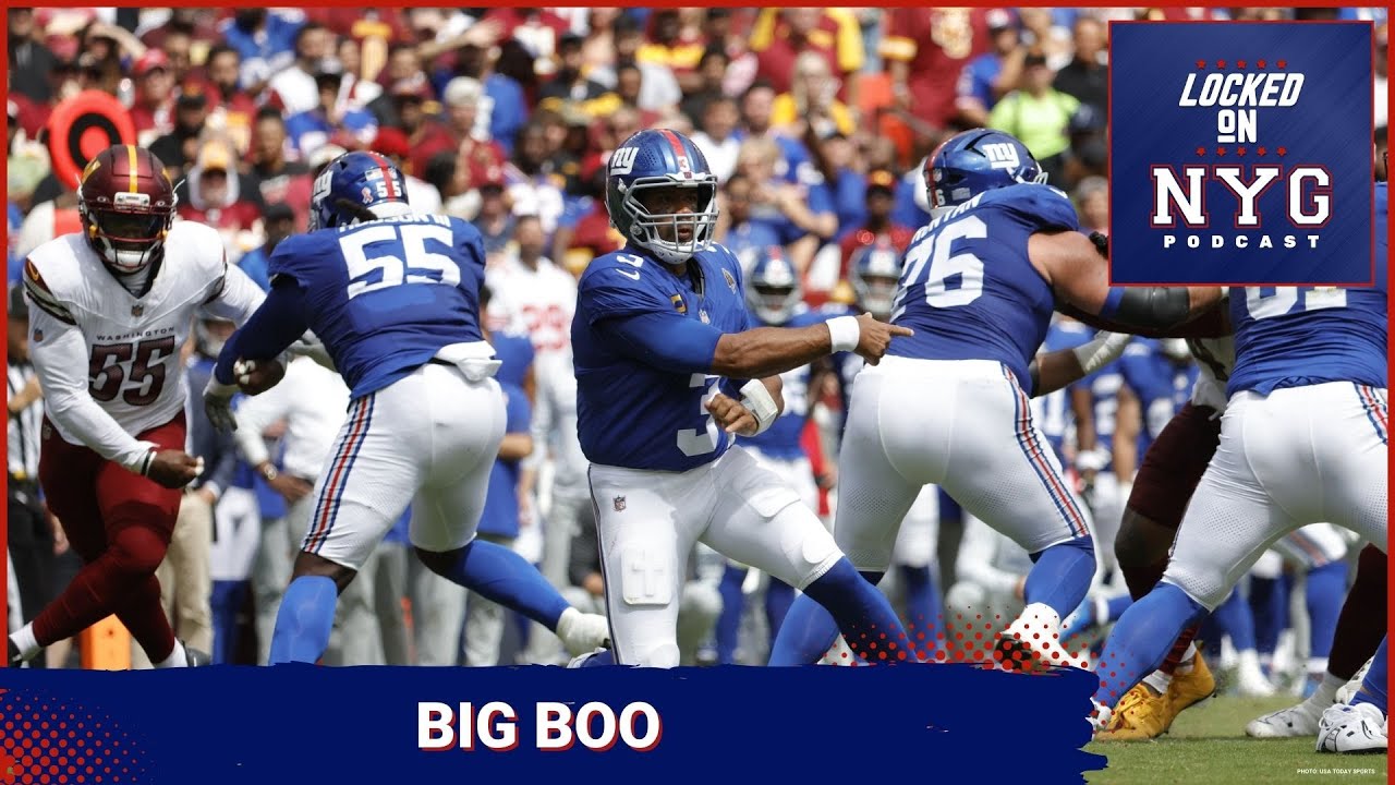 NY Giants Deliver Opening Day Clunker vs. Washington