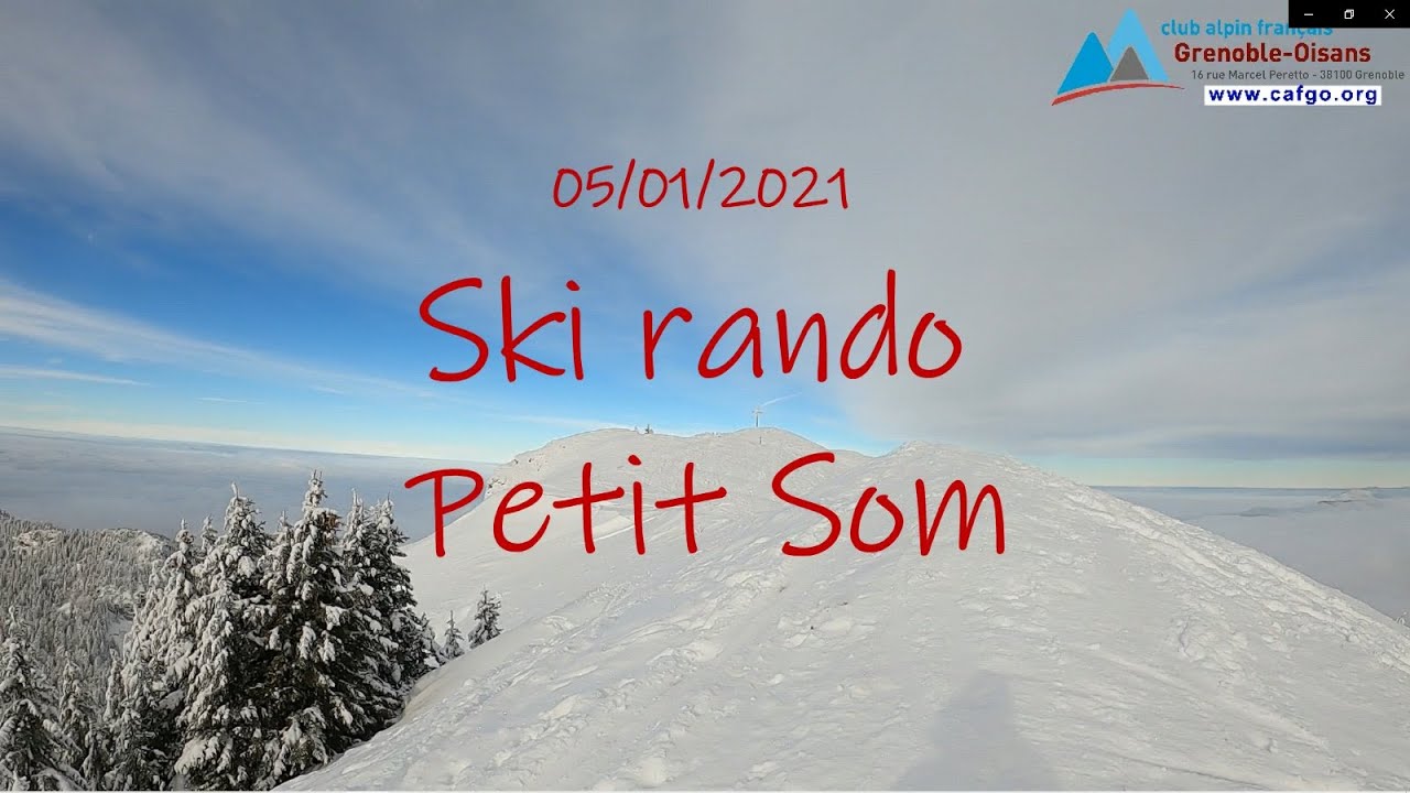 20210105 Ski rando Petit Som