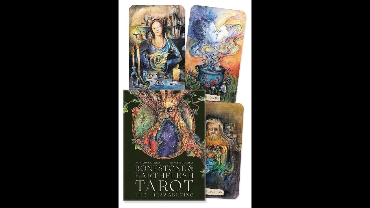 Bonestone & Earthflesh Tarot: The Reawakening Deck Flip Through PLUS READING ☆🔮☆ ENERGIZE THE CARDS