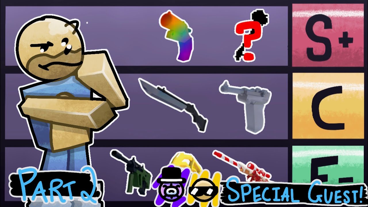 Ranking ALL WEAPONS Based On Skill PART 2 (Special Guests)