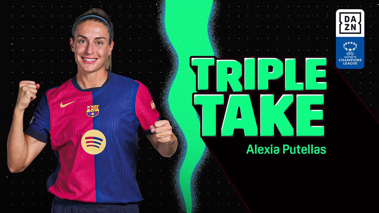 San Mamés, NFL, and bread with tomato and ham?! Alexia Putellas Spills All in Triple Take! 🍴🏈⚽