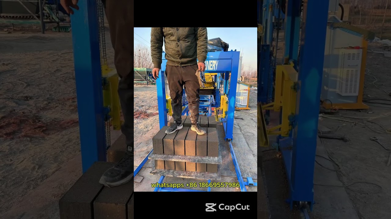 High quality brick machine improves efficiency.#brick #brickmachine #buildingahouse #machine&agrave;briques