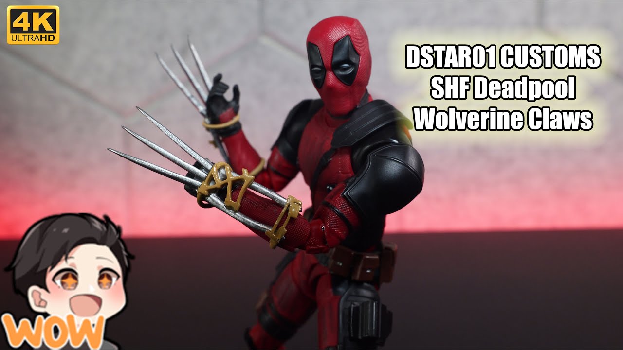 Dstar01 Customs: S.H. Figuarts Deadpool Wolverine Claws (GIVEAWAY)