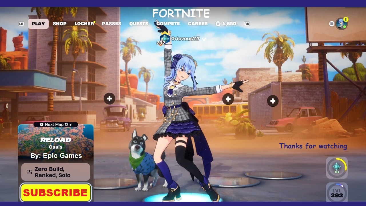 Fortnite: RELOAD Ranked Solo Gameplay | Hoshimachi Suisei