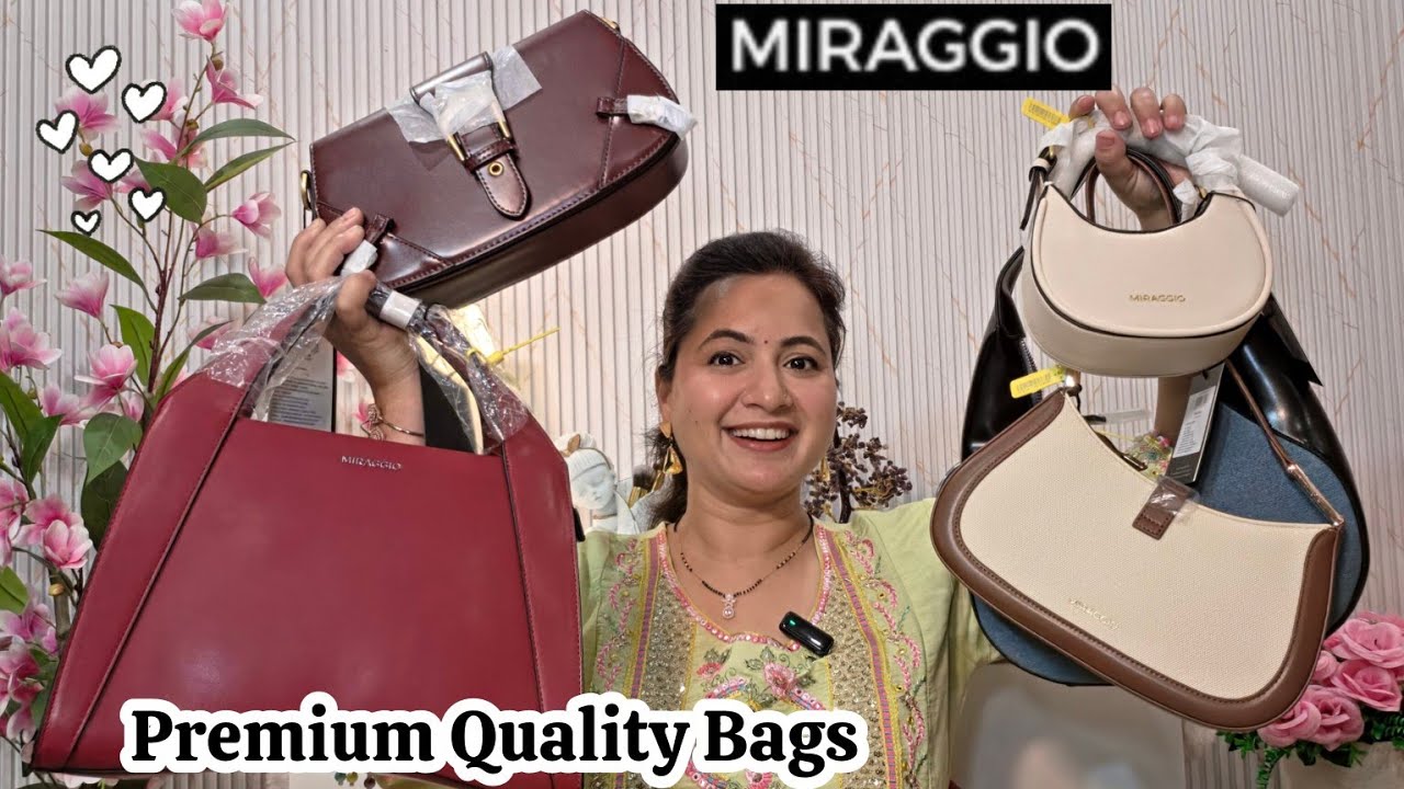 Trending Mirragio Bags From Amazon 💕 | Amazon Bags Haul | Neema's Corner 