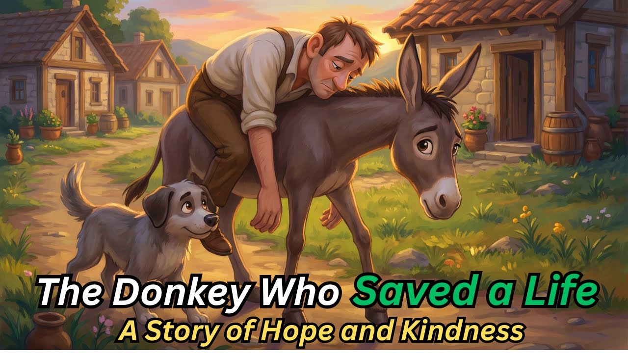 The Gentle Donkey Who Became a Hero | Inspirational Story of Kindness