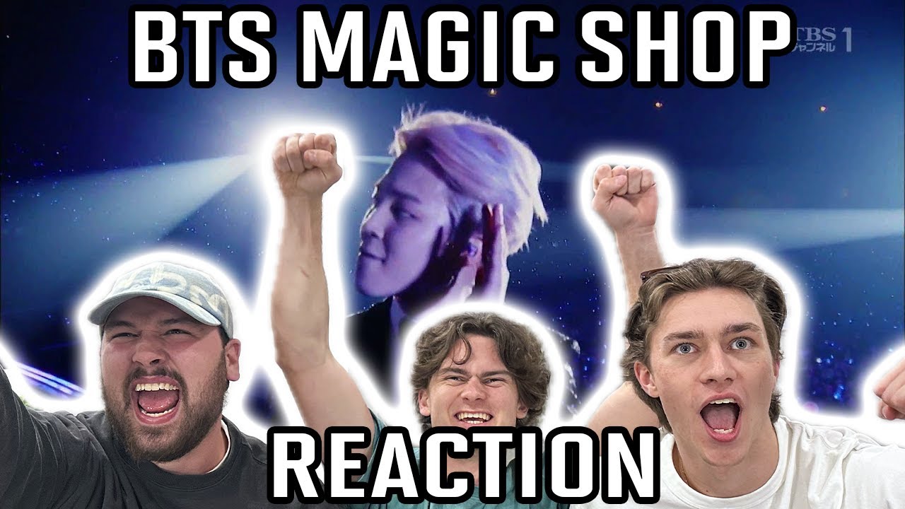 K-POP NEWBIES WATCH BTS MAGIC SHOP LIVE!