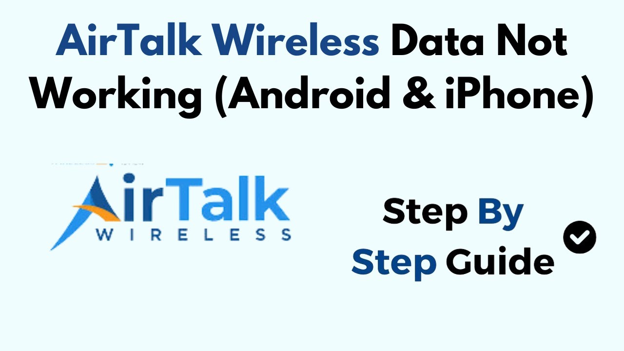 Как исправить проблему с беспроводными данными AirTalk, не работающими на Android и iPhone — полн...