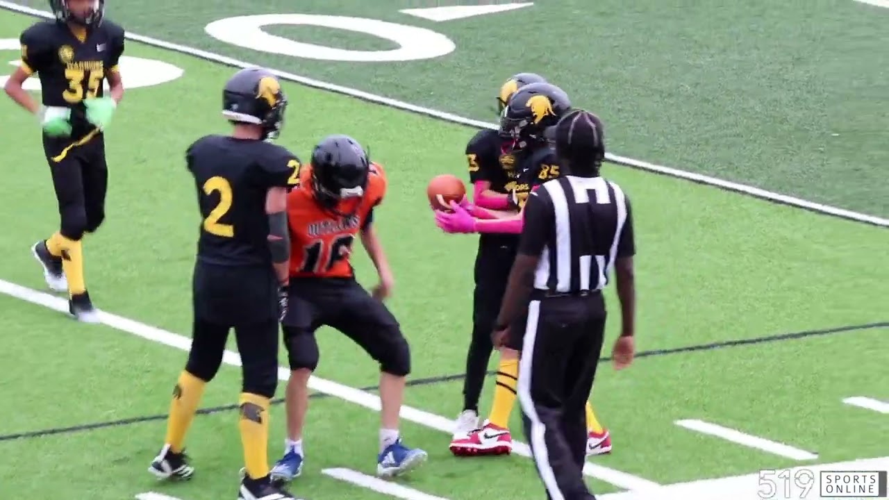 OSFL Football (Under 14 A) - Orangeville Outlaws vs Waterloo Jr. Warriors
