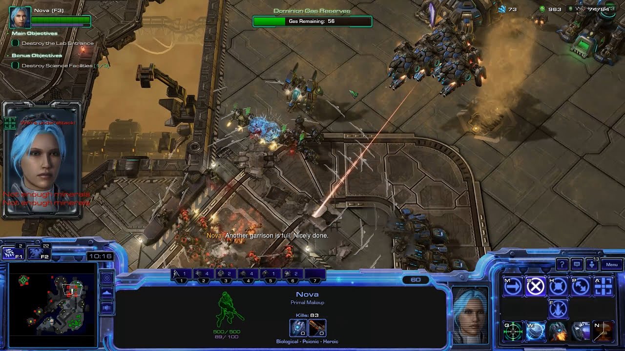 StarCraft 2 Heart of the Swarm Campaign (Terran Edition) Mission 15 - Infested