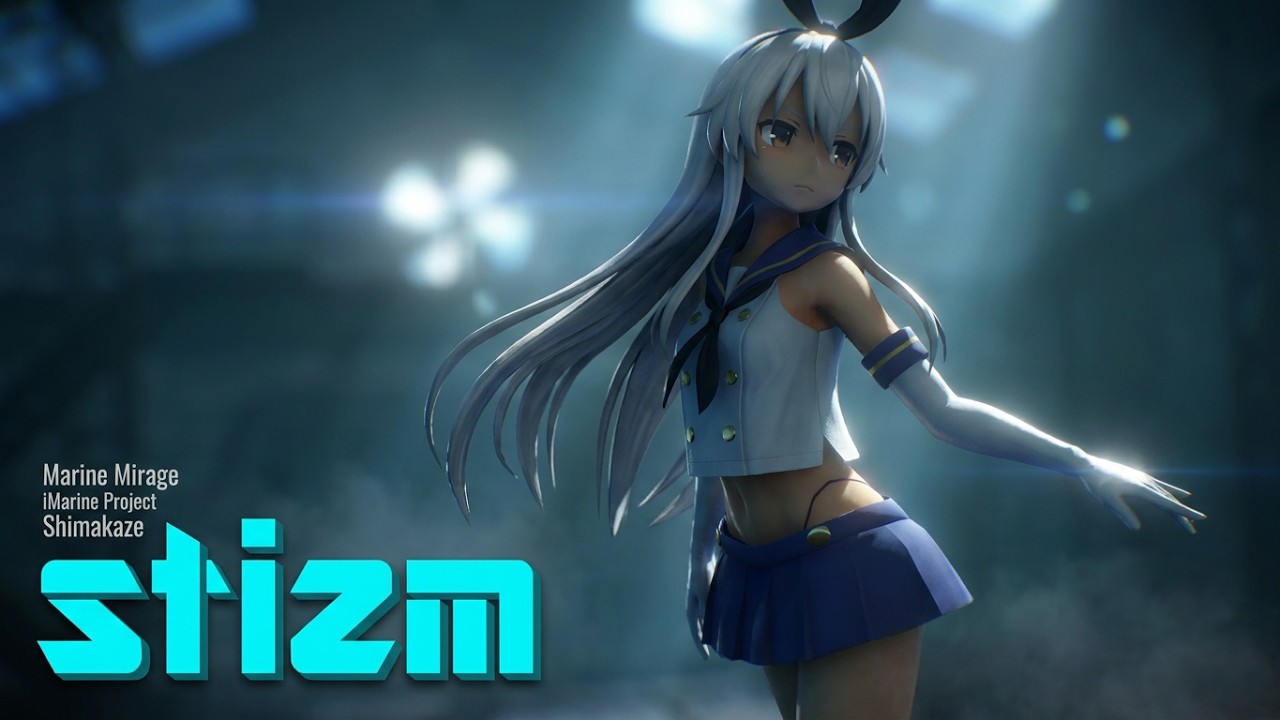 【MMD 艦これ KanColle】つみ式島風　Marine Mirage【アイマリンプロジェクト】