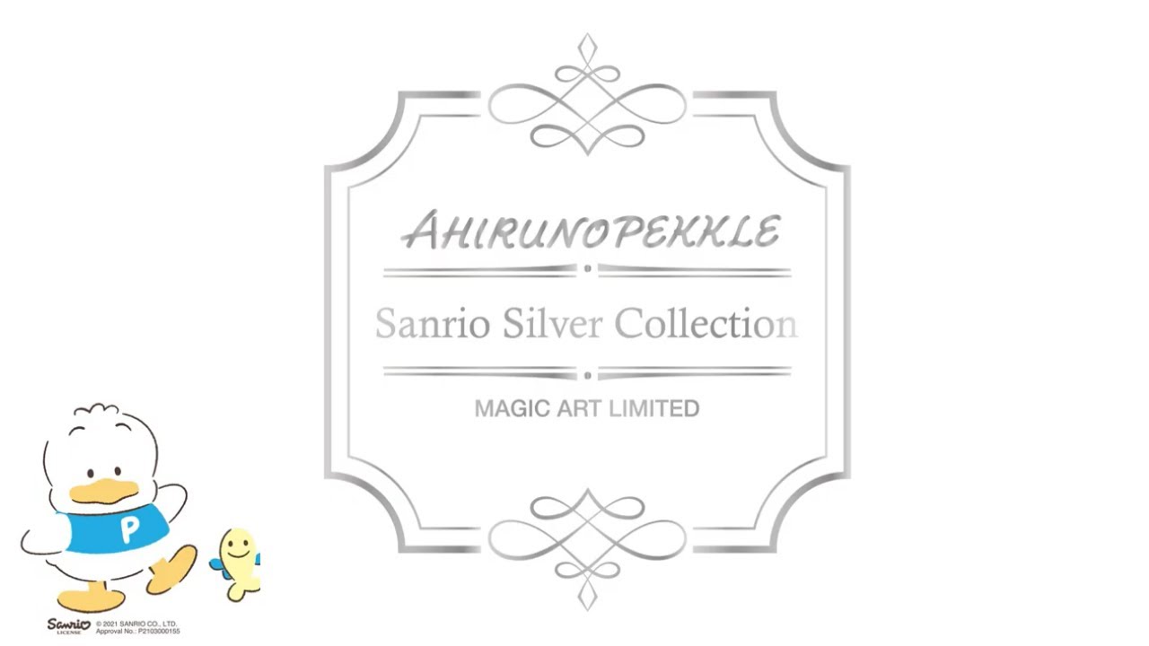 【一田eShop】SANRIO- AHIRU NO PEKKLE 925純銀雙行頸鍊