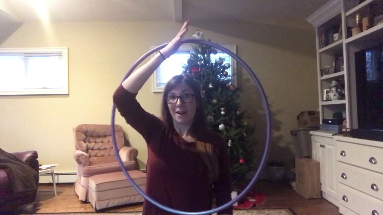 One handed smear hoop tutorial