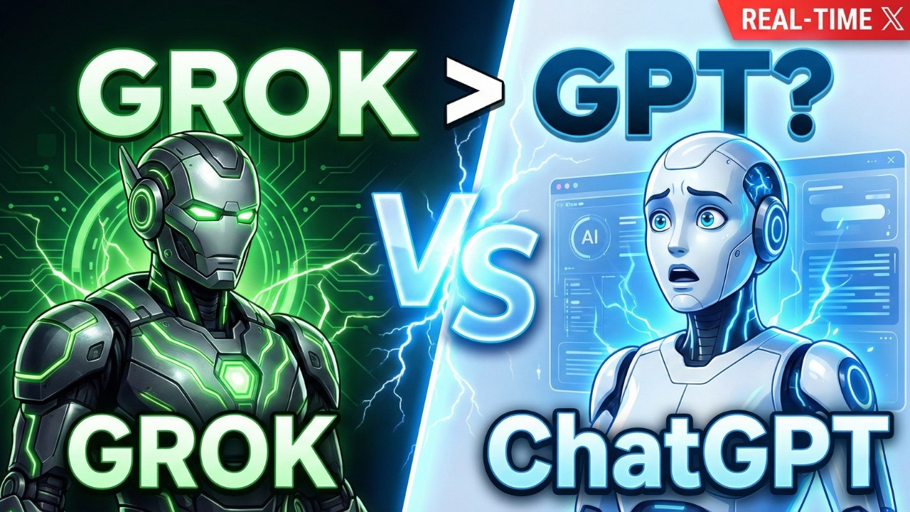 Grok od Muska: proč teď přehrává ChatGPT i Gemini? | Tomáš AI 🇨🇿