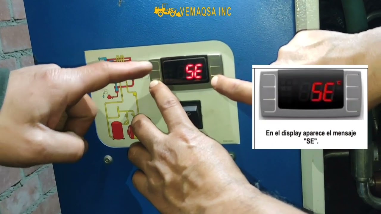 COMO REINICIAR ALARMA DE MANTENIMIENTO PROGRAMADO SECADOR DE AIRE COMPRIMIDO FIAC