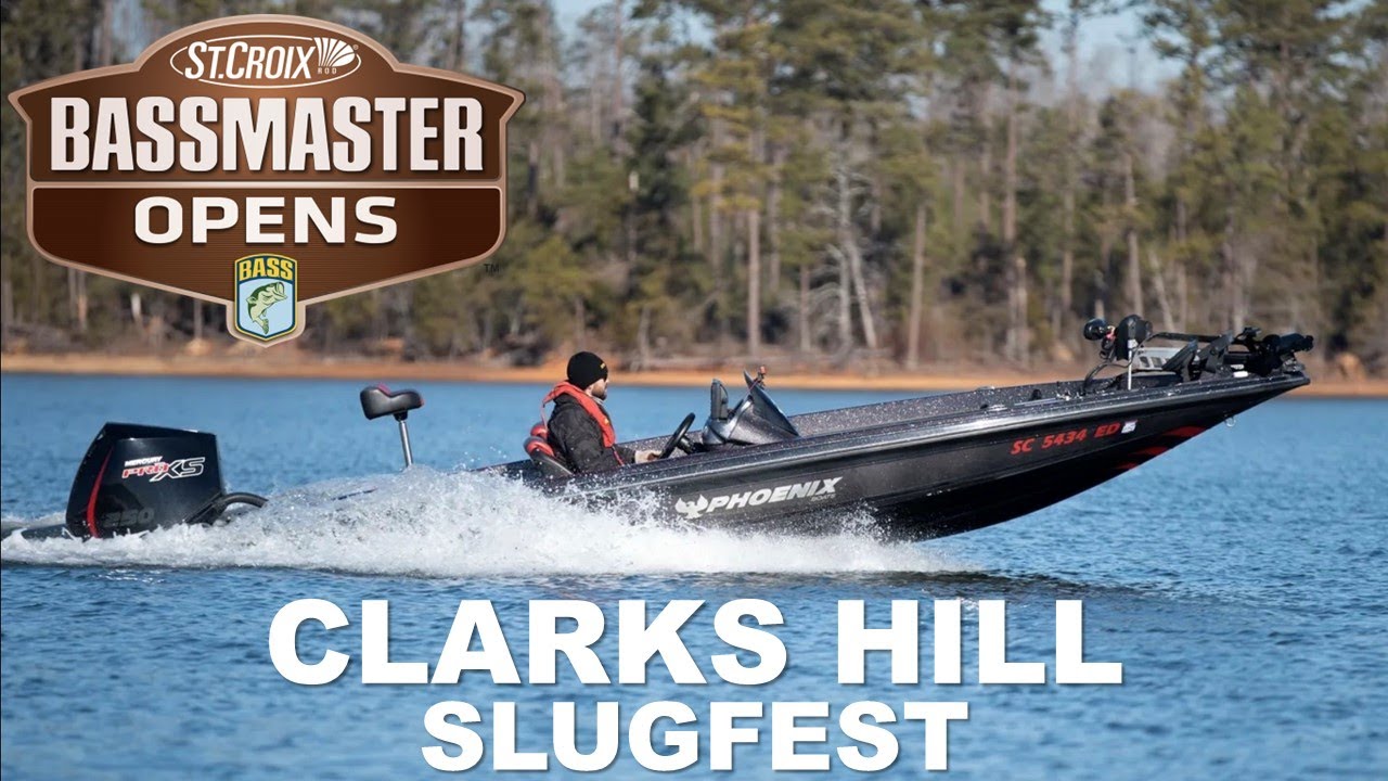 CLARKS HILL SLUGFEST - Day 1 of the 2025 Bassmaster Open