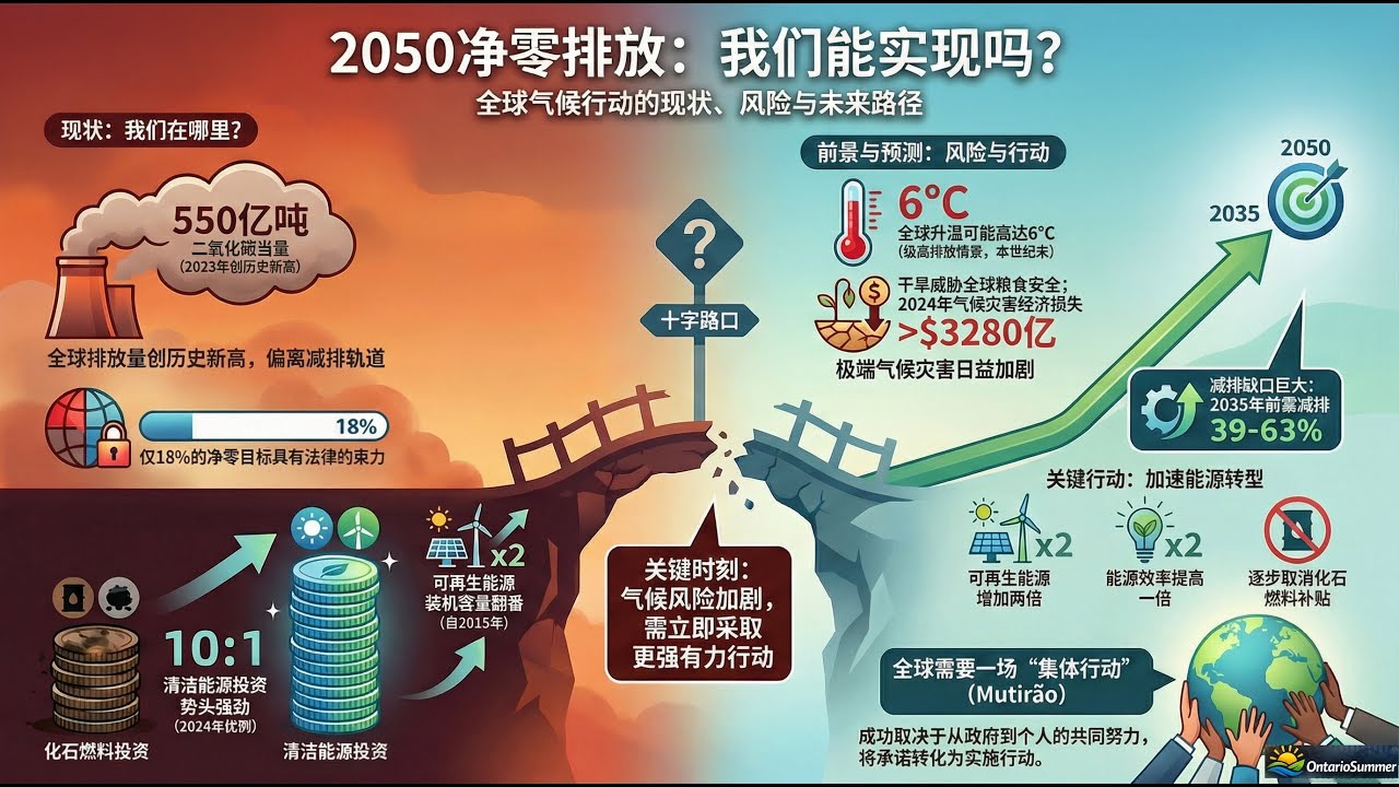 人类应对气候变化报告分析-45项气候行动全部偏离轨道-Podcast-Deep Dive