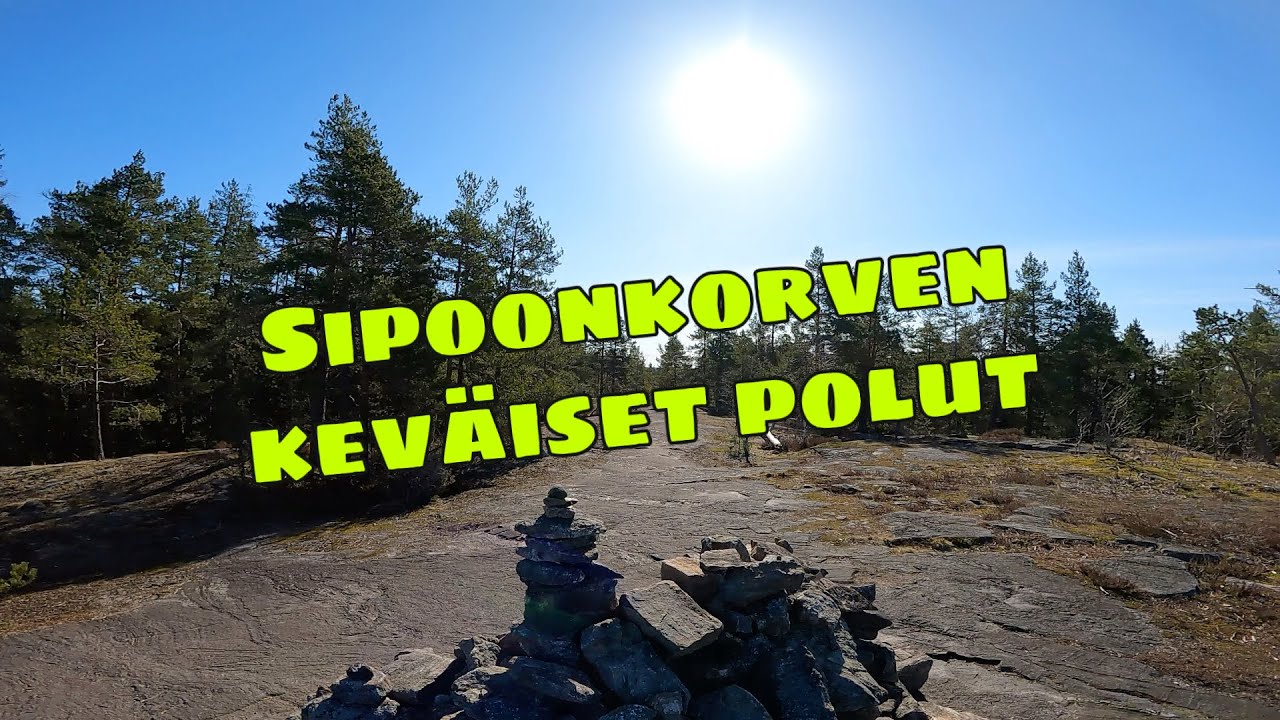 Sipoonkorven keväiset polut | Kuusijärvi - Storträsk - Kuusijärvi 20km