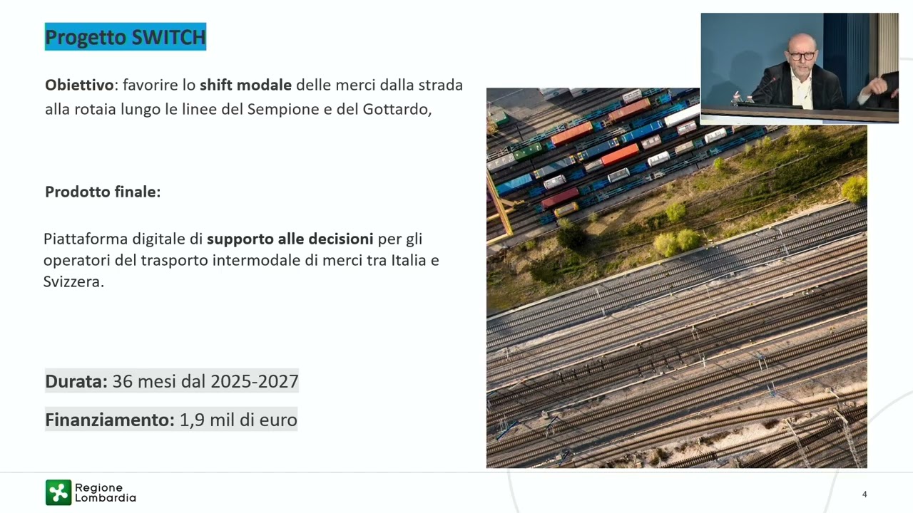 Francesco Bargiggia, Dirigente Infrastrutture ferroviarie e Opere pubbliche, Regione Lombardia