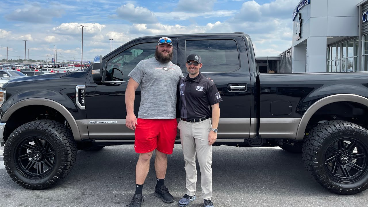 BIG Ben's 2021 Ford F250 King Ranch Covert Edition Leveled on 37s Super Duty Custom Truck Review