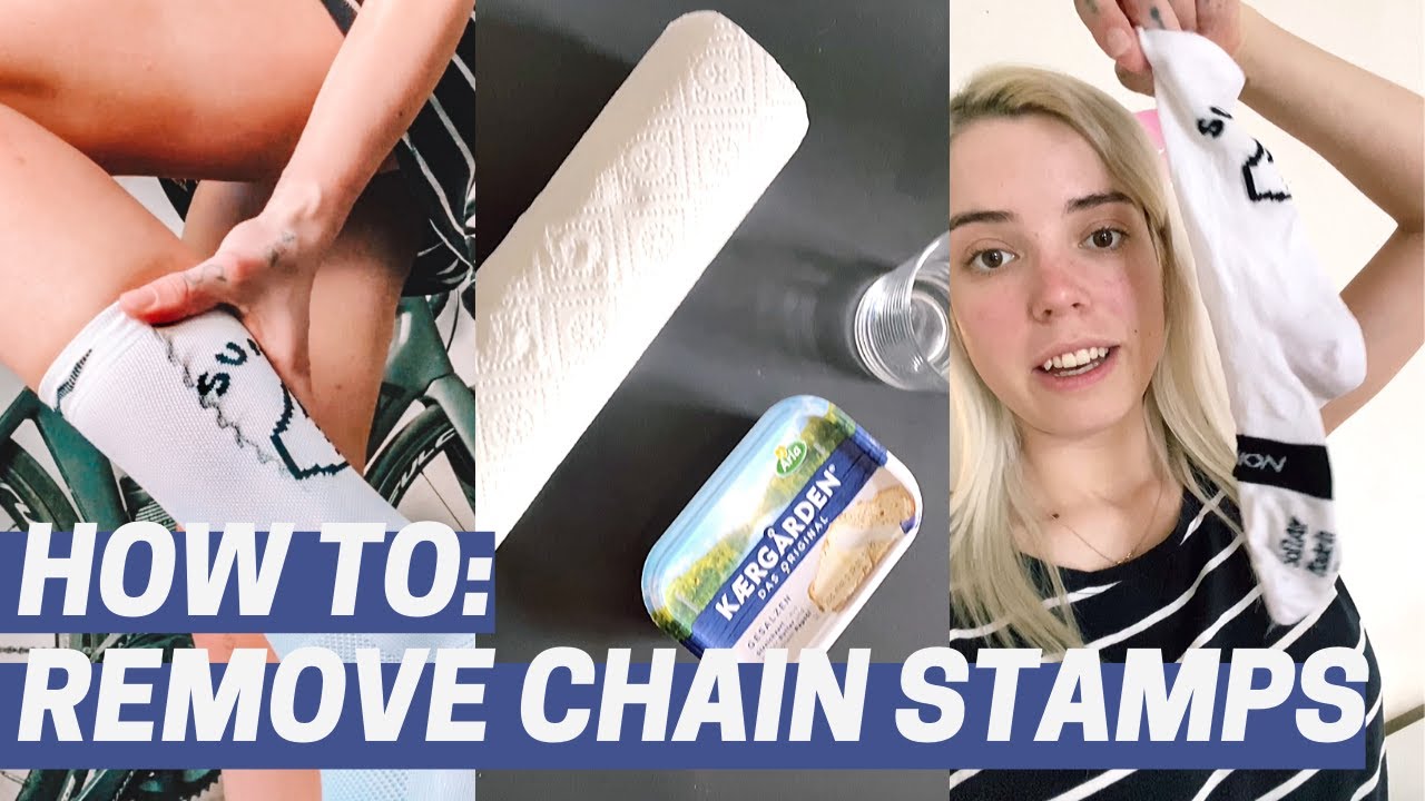 LIFEHACK: How to get rid of chain stamps in 10 minutes and at no cost