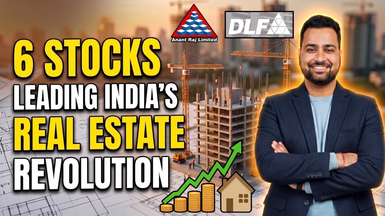 Top Realty Stocks That Could 10X in 5 Years | Best Property Stocks in India | Anant Raj Share | DLF