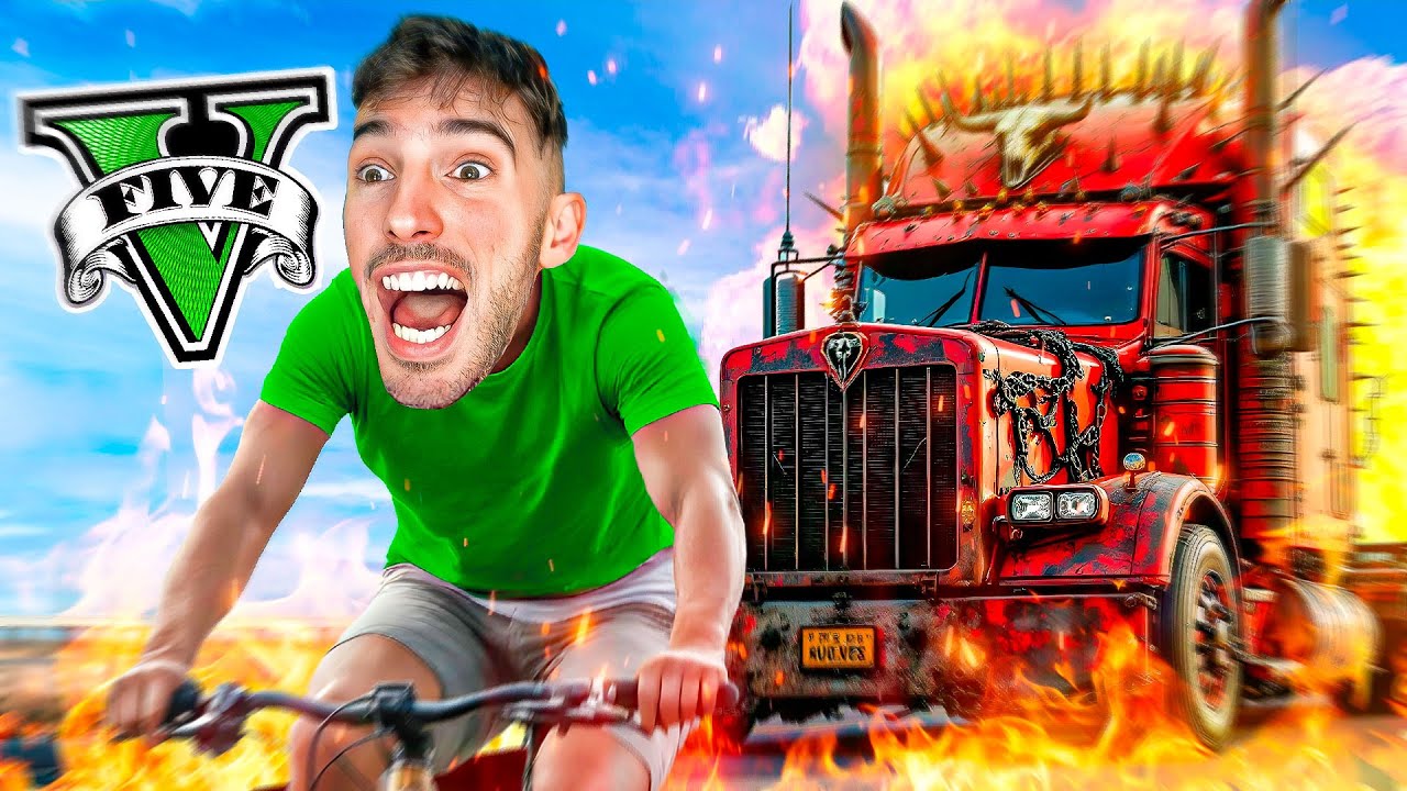 CAMIONES VS BICIS BMX LA BATALLA EPICA XDD !!!