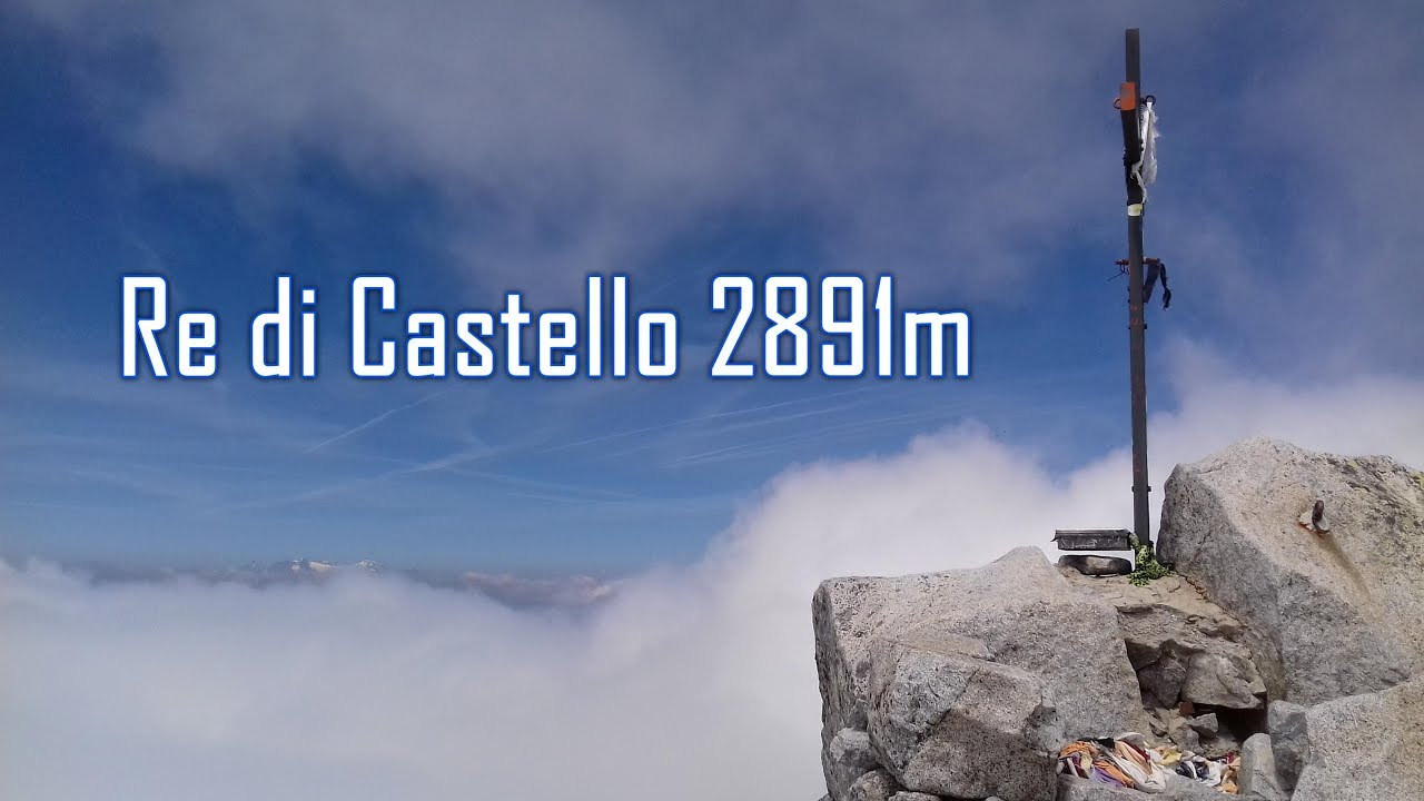 Monte Re di Castello 2891 Confine Trentino e Lombardia