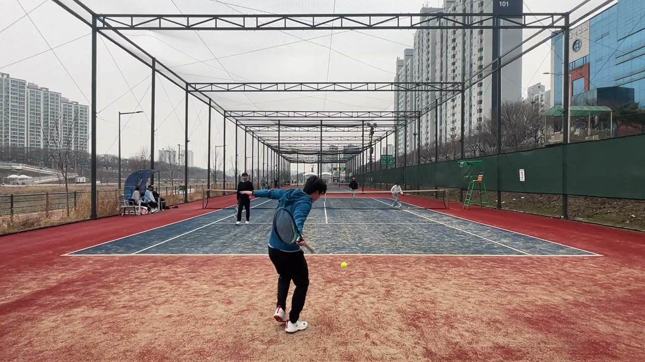 도담테 3월15일 테니스게임 1 #tennis 