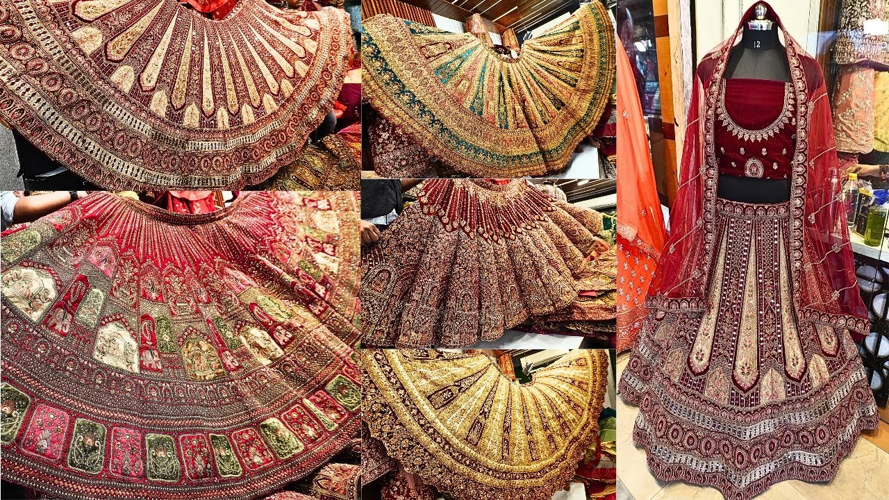 Trending Bridal Lehenga Latest Design in Aminabad Lucknow