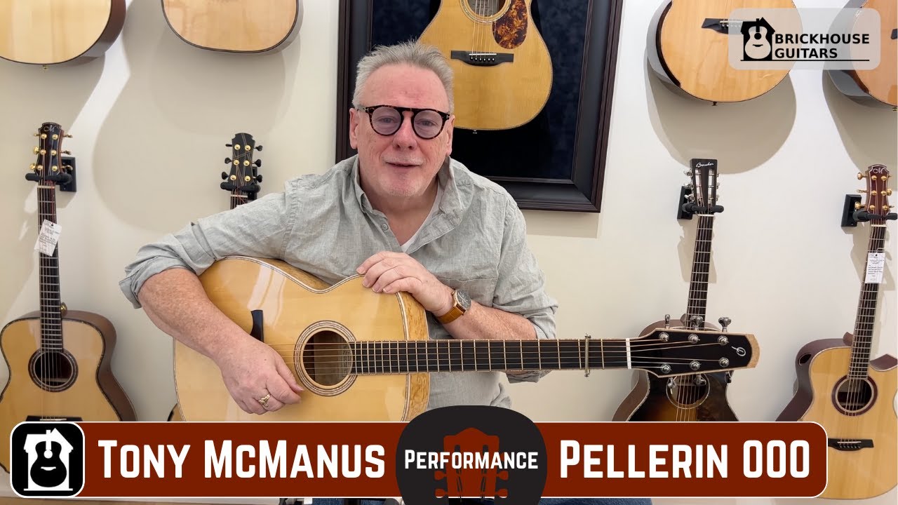 Tony McManus Showcasing the Pellerin Folk OOO 'Honeymoon'