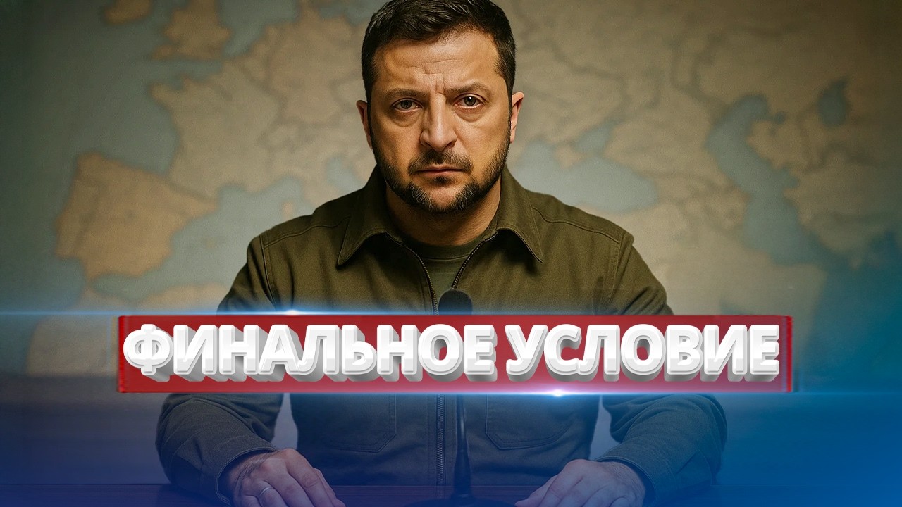 Зеленский признал победу России? / Озвучено условие окончания войны