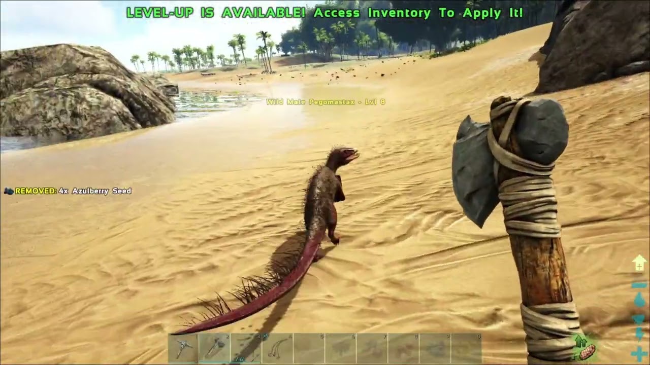 ARK:  What is a Pegomastax and what does he do