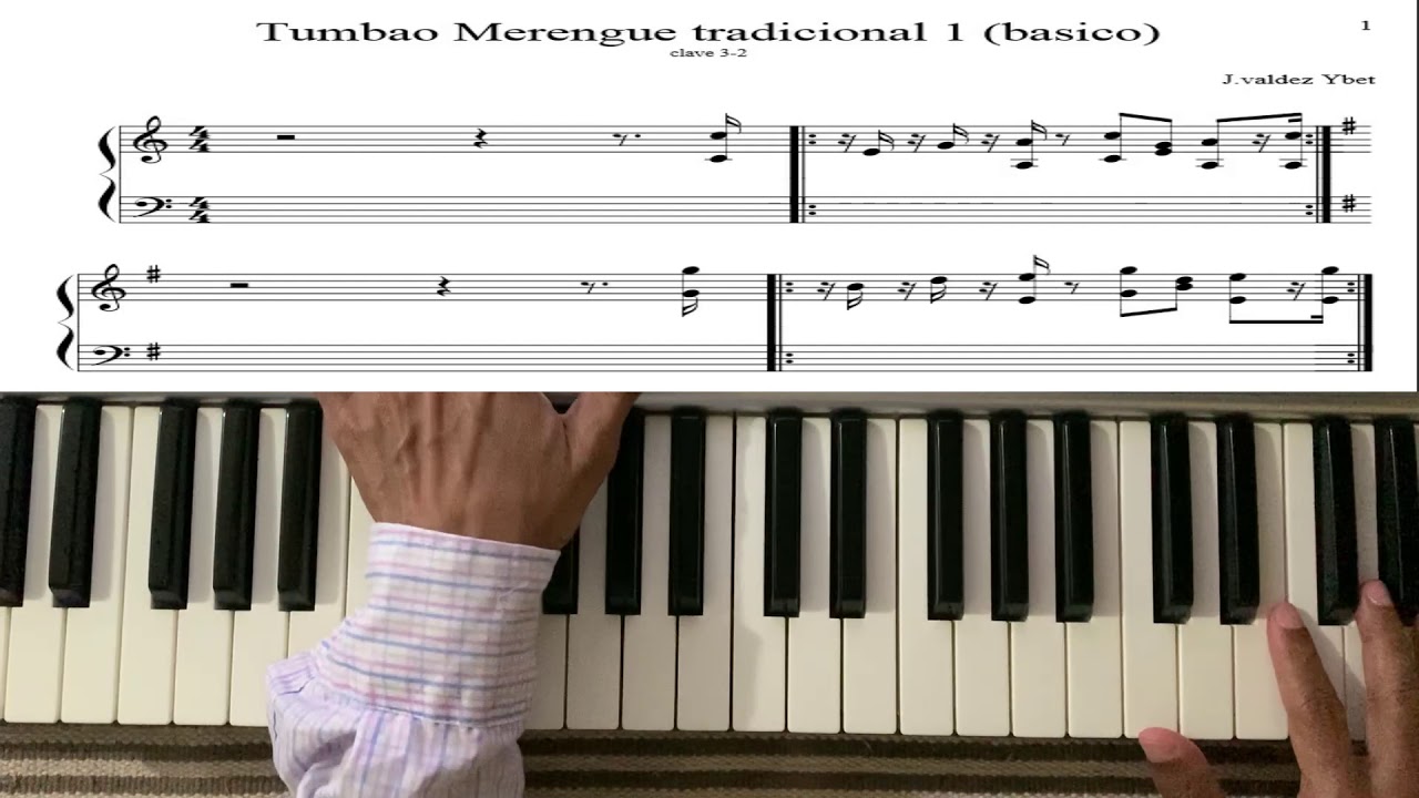 TERCERA FORMA MERENGUE DE SALÓN (CON TUMBAO) 🎹