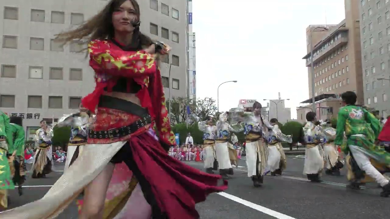 津凪 tsunagi  第28回安濃津よさこい２日目津駅前会場