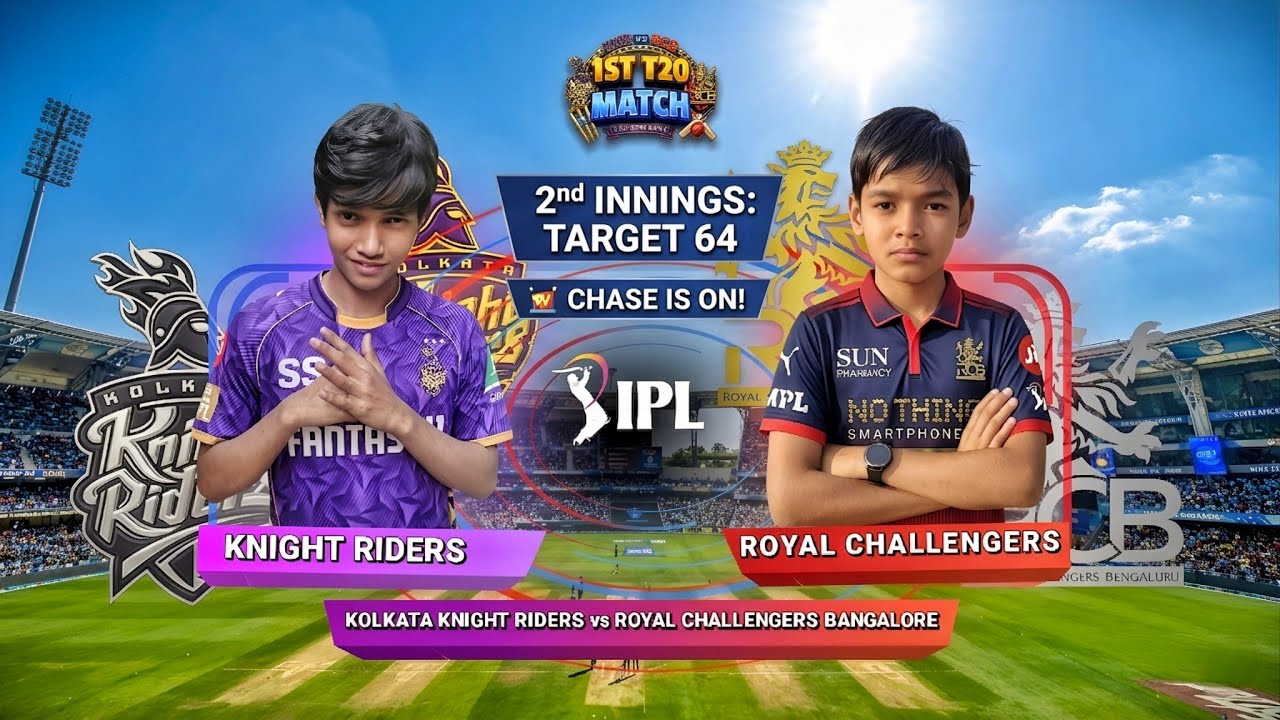 RCB vs KKR 1st T20 Highlights 😱🔥 Second Innings #rcbfans 
