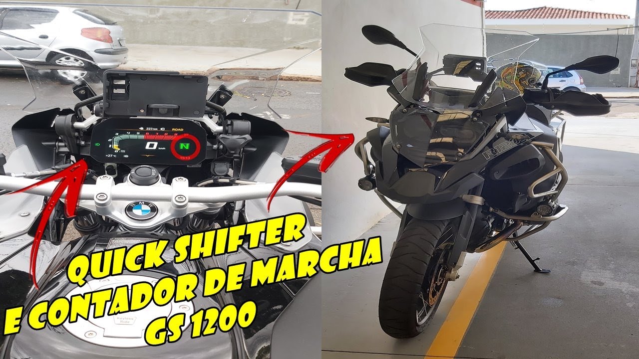 QUICKSHIFTER GS 1200 BMW E CONTADOR MARCHA BMW # TESTANDO NA RODOVIA