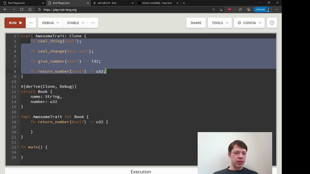 Easy Rust 104: Interior mutability and why you would want it